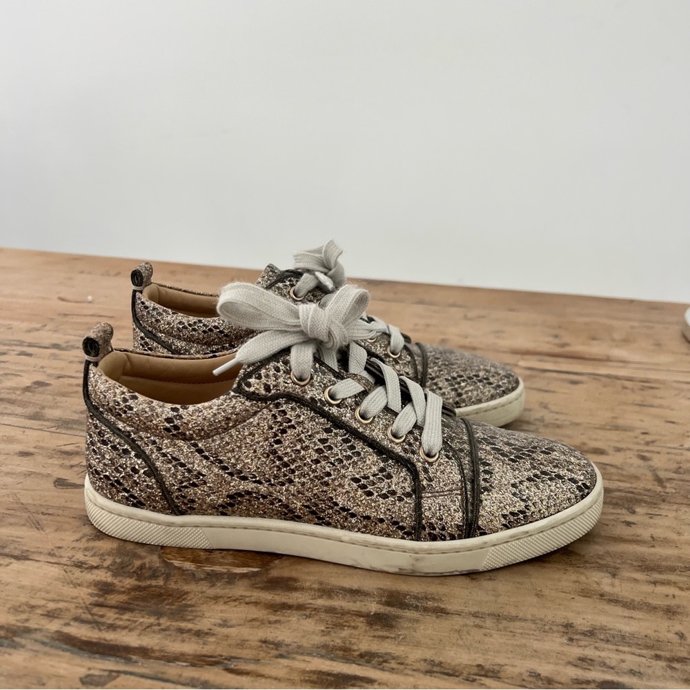 Christian louboutin snake Louis junior sneakers